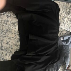 Elegant Black Satin Top